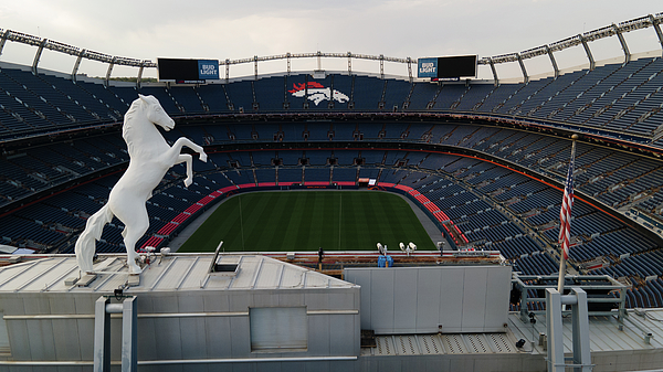 Denver Broncos Stadium NFL Jigsaw Puzzle