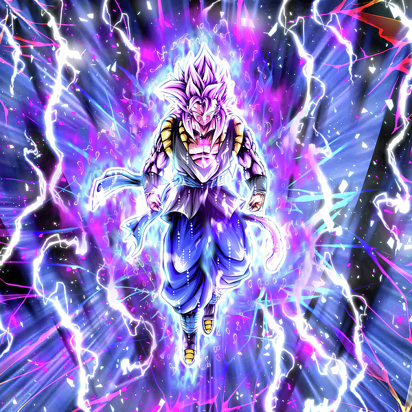 Gogeta ssj4 #2 Sticker by Lac Lac - Pixels