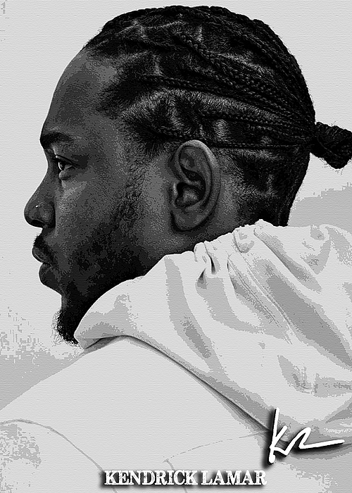 Feat smokkel Martin Luther King Junior Kendrick Lamar Jigsaw Puzzle by Mozano NGUYEN - Pixels