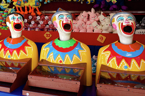 Joe Vella - Laughing Clowns at Luna Park,  Sydney