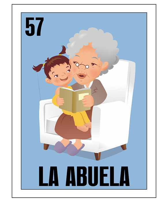 Loteria Mexicana - Abuela Mexican Loteria Art - Regalo Para Abuela #2  Coffee Mug by Hispanic Gifts - Pixels