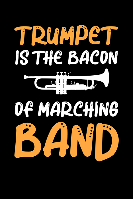 Trumpet Heartbeat Trumpet Player Band Gift' Men's 50/50 T-Shirt