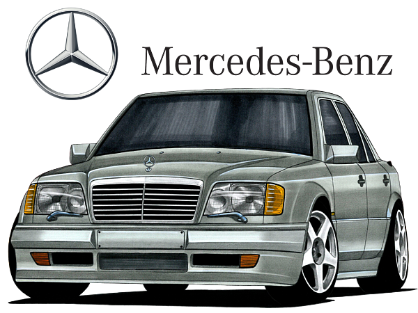 Mercedes-Benz 500 E W124 5.0L V8 created in close cooperation with