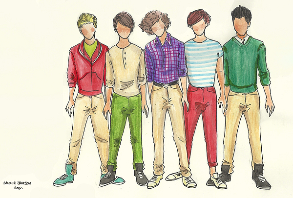 One Direction 1D Harry Styles Zayn Malik Niall Horan Liam Payne Louis  Tomlinson Fleece Blanket by Sepre Idi - Fine Art America