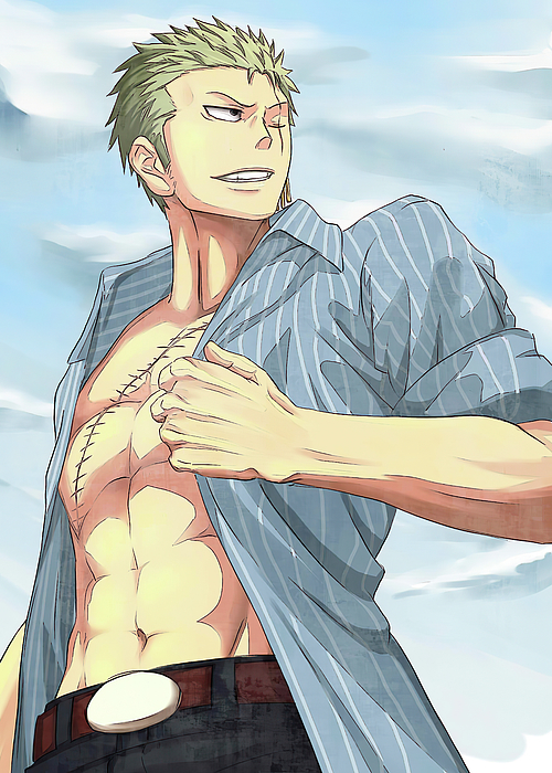 Roronoa Zoro One Piece #13 Jigsaw Puzzle by Enid Monahan - Pixels