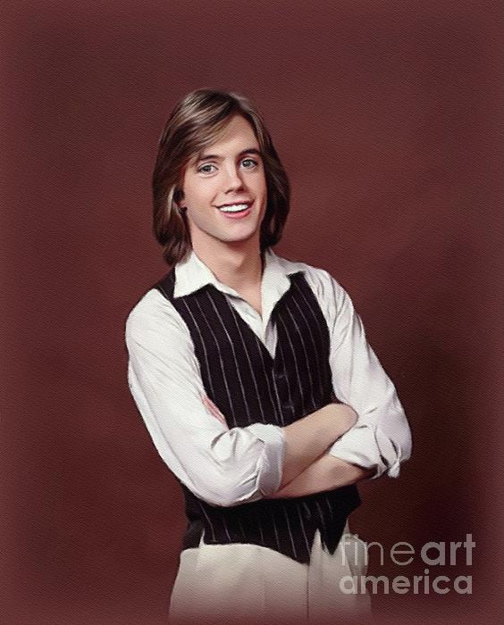 Shaun Cassidy, Actor, Singer, Producer Greeting Card by John Springfield