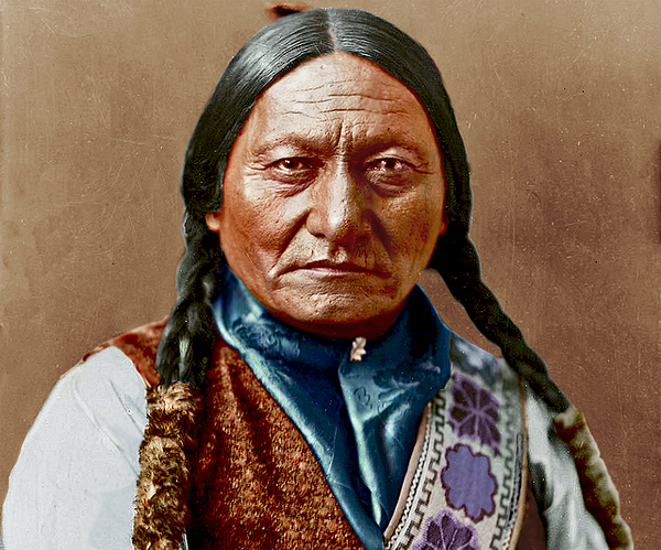 Chief Sitting Bull Advertising PROMO Phone Card $2.50 Brilliant Color Cards 