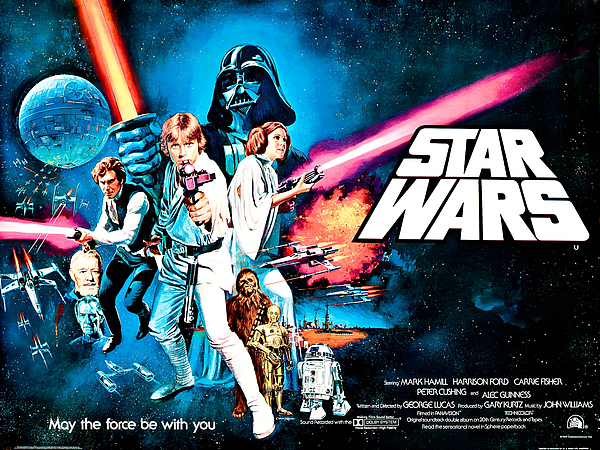 Poster Star Wars A New Hope - One Sheet | Wall Art, Gifts & Merchandise 