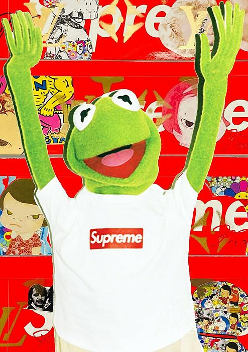 Buy Now Supreme Cartoon Wallpaper T Shirt with Unique Graphic