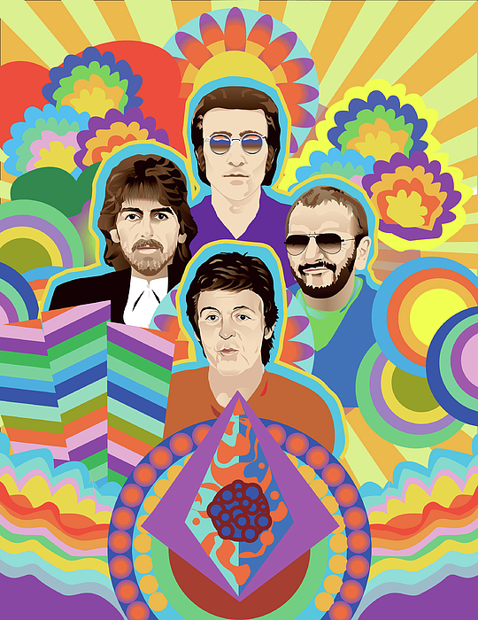 Robert Korhonen - The Beatles Illustration