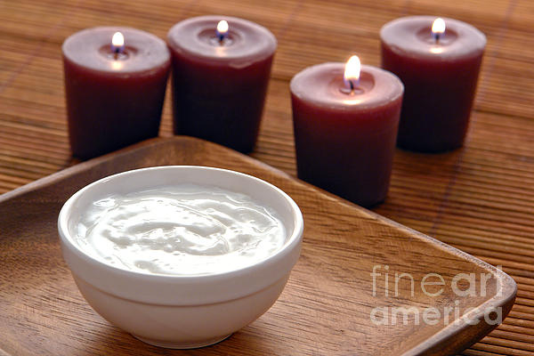 Dried Flower Petals and Aromatherapy Candles Photograph by Olivier Le  Queinec - Fine Art America