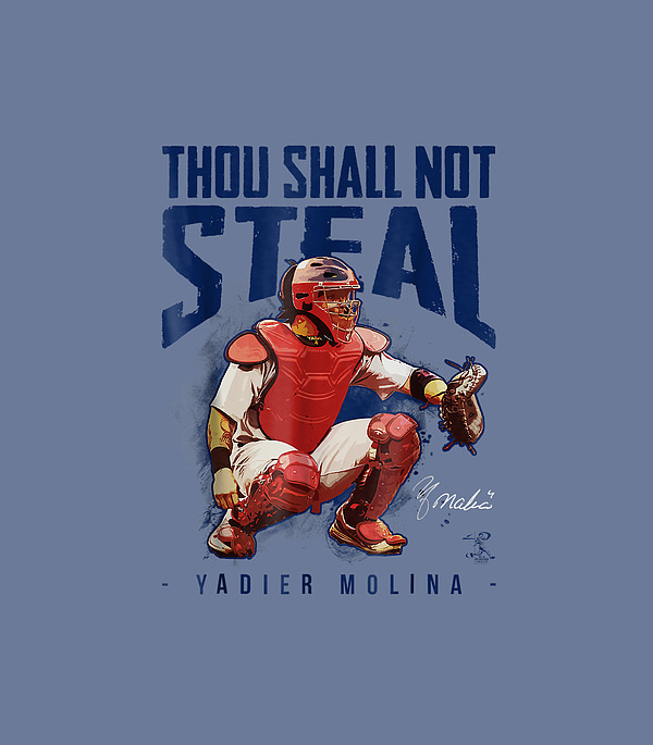 Yadier Molina Thou Shall Not Steal Apparel Jigsaw Puzzle