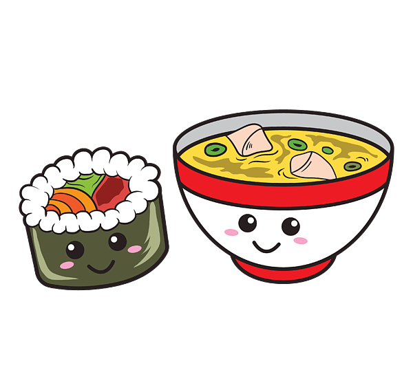 You Maki Miso Happy Sushi Lover Gifts Valentine Digital Art by