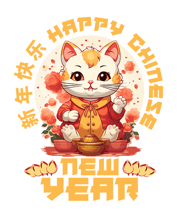 Chinese new deals year lucky cat