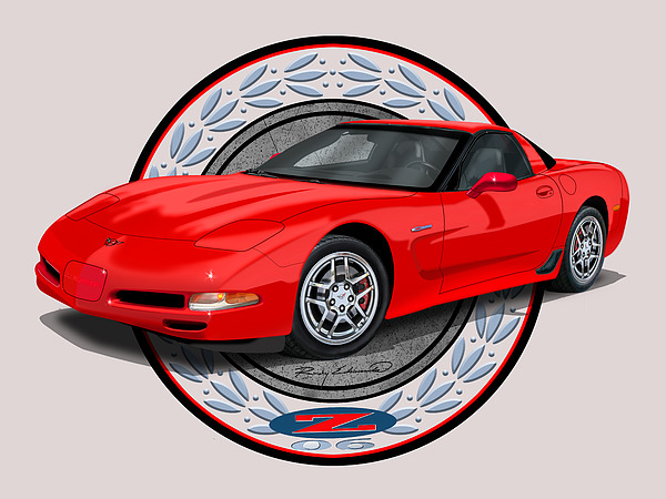 Puzzle 1000 pièces : Corvette Z06