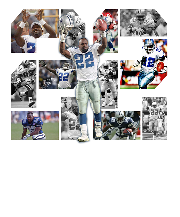 Schwartz Sports Memorabilia SMI16P304 16 x 20 in. Emmitt Smith Signed Dallas Cowboys Tunnel Photo