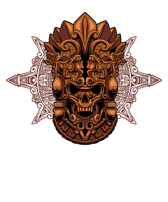 Aztec skull by Víctor Sepulveda @sepulvedatattoo #beautifultattoo #aztecart  #aztectattoo #mexicanstyletattoo #chicanostyle #chicanostyle... | Instagram