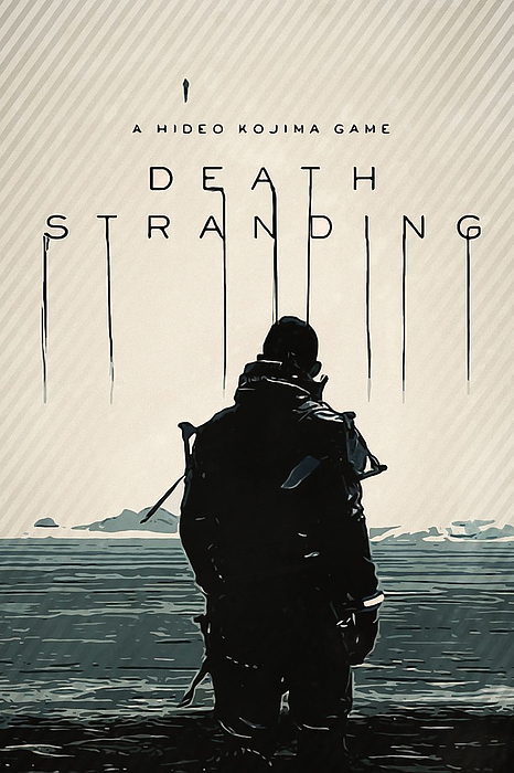 Death Stranding #3 by Art Carey Fine America Case Berge iPhone 