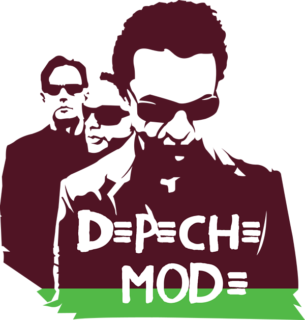 Best of Depeche Mode Band Logo Dave Gahan Jigsaw Puzzle