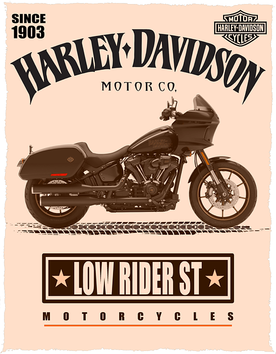 Harley Davidson Low Rider S Portable Battery Charger by Ramkumar GR - Pixels