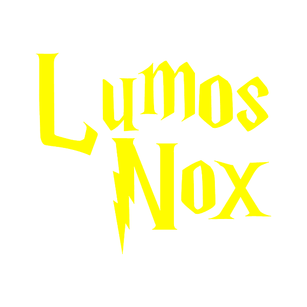 lumos harry potter font