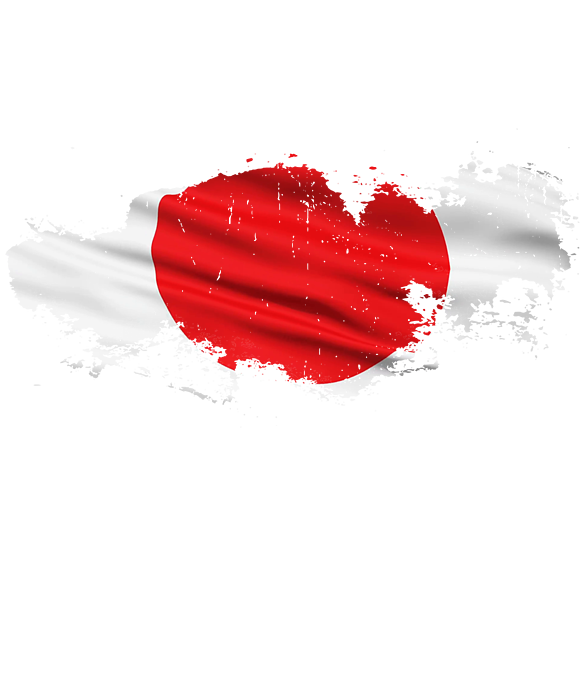 Japan Flag For Men Women Kids - Fan Culture Japanese #3 T-Shirt by