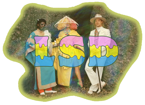 Labrinth, Sia and Diplo - LSD #3 Sticker by Tioni Feri - Pixels