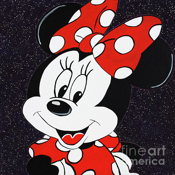 Minnie Mouse #3 Jigsaw Puzzle by Kathleen Artist PRO - Pixels
