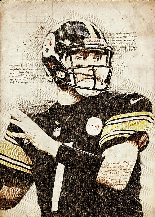 Ben Roethlisberger Pittsburgh Steelers Stickers for Sale