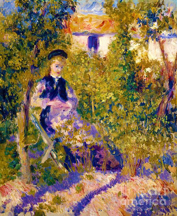 Pierre-Auguste Renoir - Nini in the Garden