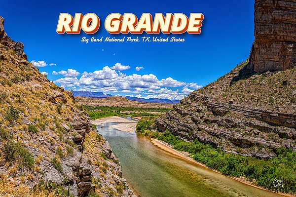 Rio Grande at Big Bend Bath Towel by Gestalt Imagery - Fine Art