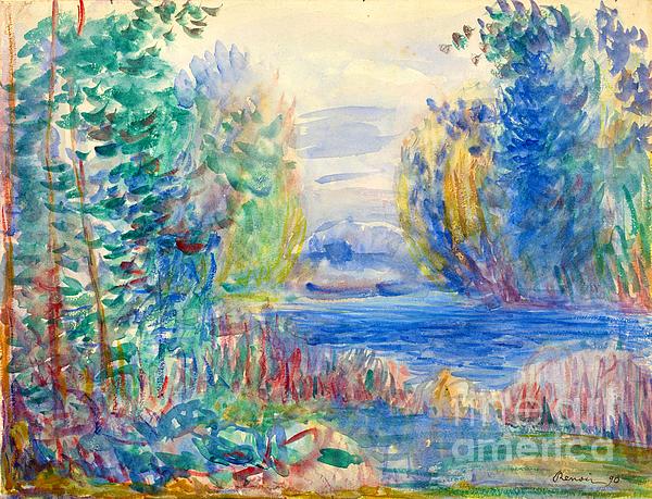 Pierre-Auguste Renoir - River Landscape