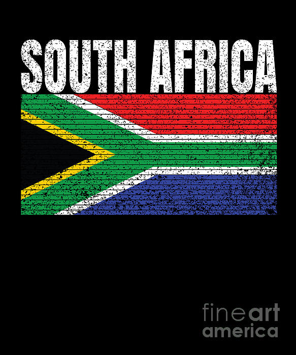 south african flag not colored