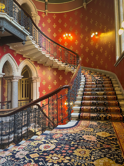 Raymond Hill - St. Pancras Hotel Stairwell