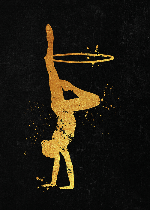 Rhythmic Gymnastics Art Print for Sale by Gymnastics Store
