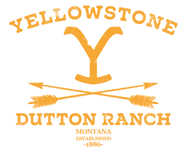  Yellowstone TV Show Dutton Ranch Brand Metal Sign