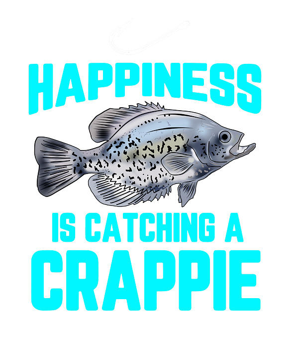 Funny Black Crappie Fishing Freshwater Fish Gift #25 Kids T-Shirt