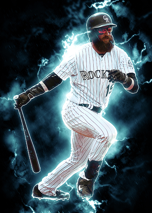  Charlie Blackmon T-Shirt - Apparel : Sports & Outdoors