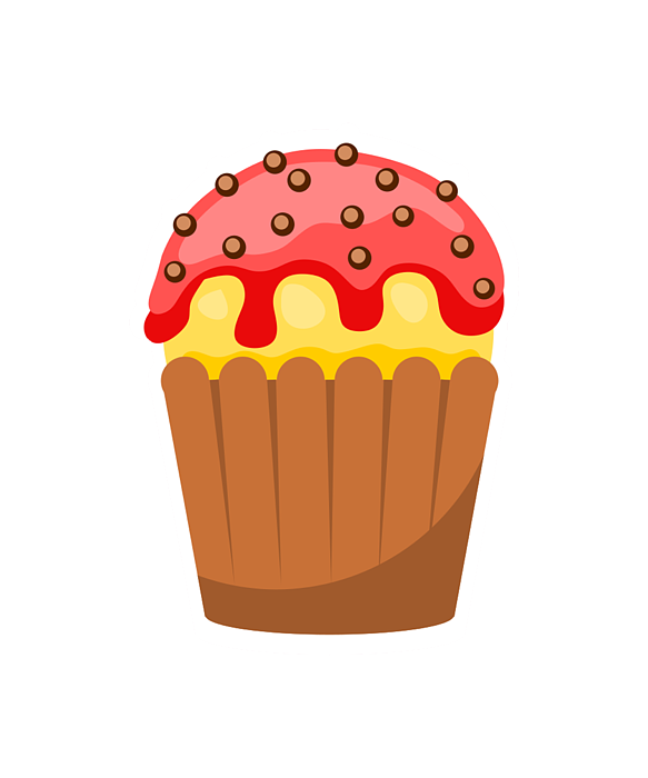 Cute Cupcake Illustration Png