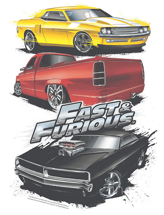 Fast And Furious #4 iPhone 13 Case by Bradley Hill - Fine Art America
