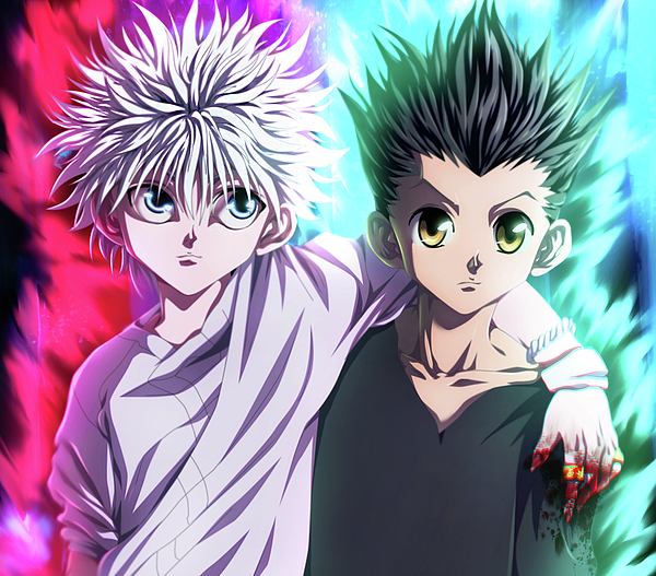  Hunter x Hunter Gon Freecss & Killua Throw Blanket 45