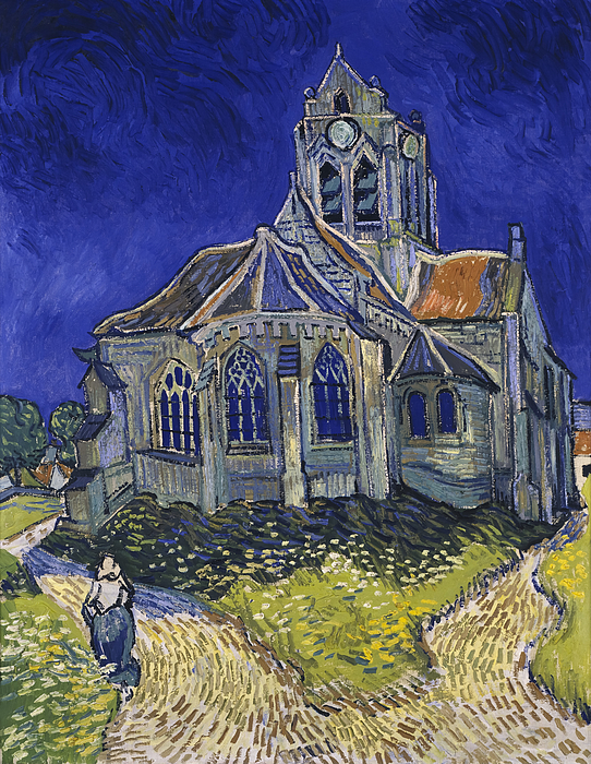 Alexandra Arts - Vincent van Gogh - The Church In Auvers Sur Oise