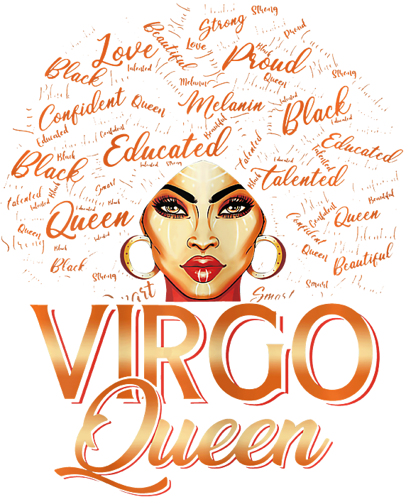 Virgo Queen Png Black Women Black Queen Png Virgo Zodiac Birthday