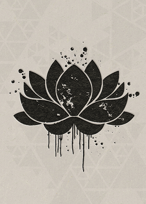 Outline Line Lotus Icons Flowers Or Yoga Symbols Stock Illustration -  Download Image Now - Lotus Water Lily, Symbol, Outline - iStock