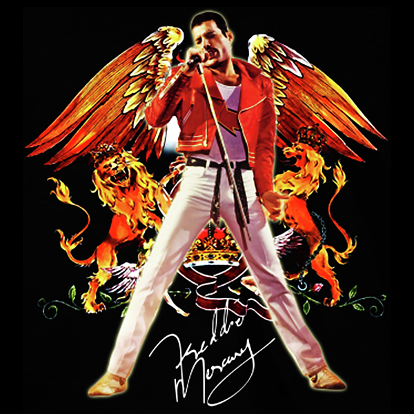 Freddie Mercury Queen Rock Band Legend Custom iPhone 4 or 4S Case