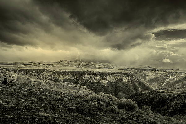 Norma Brandsberg - Colorado  Mount Wilson Plateau Sunset Storms