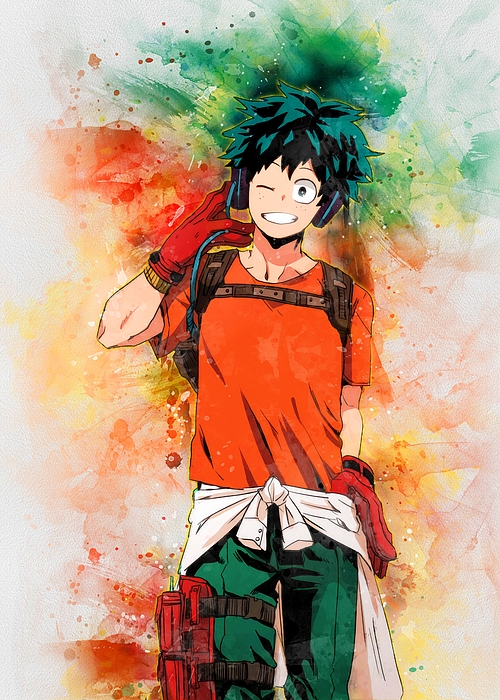 My hero cheap academia deku blanket