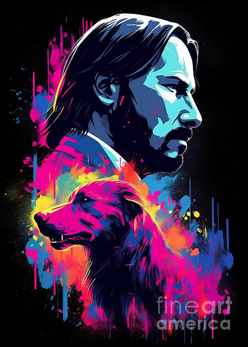 Best John Wick Vinyl Stickers. Wick and Coffee Vinyl Sticker