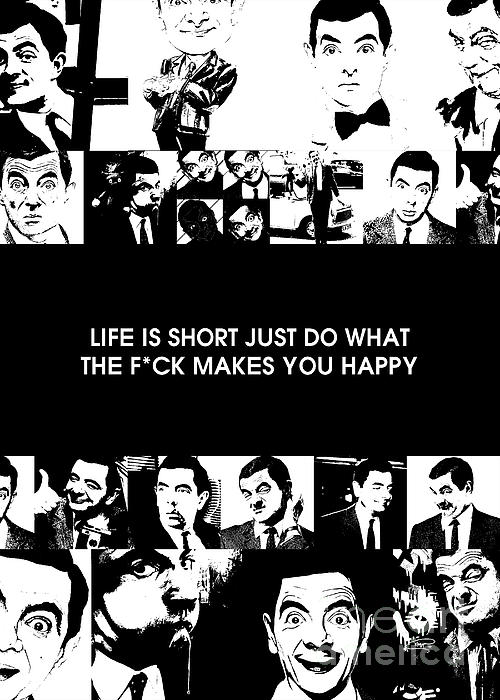 Mr Bean Quote Collage Weekender Tote Bag For Sale By Long Jun