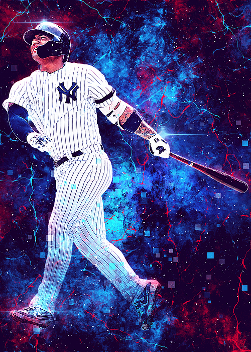 Player Baseball Gleybertorres Gleyber Torres Gleyber Torres New York  Yankees Newyorkyankees Venezuel Art Print